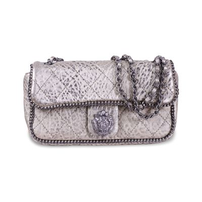 CHANEL, Borsa De Lion trapuntata con dettaglio testa di leone
