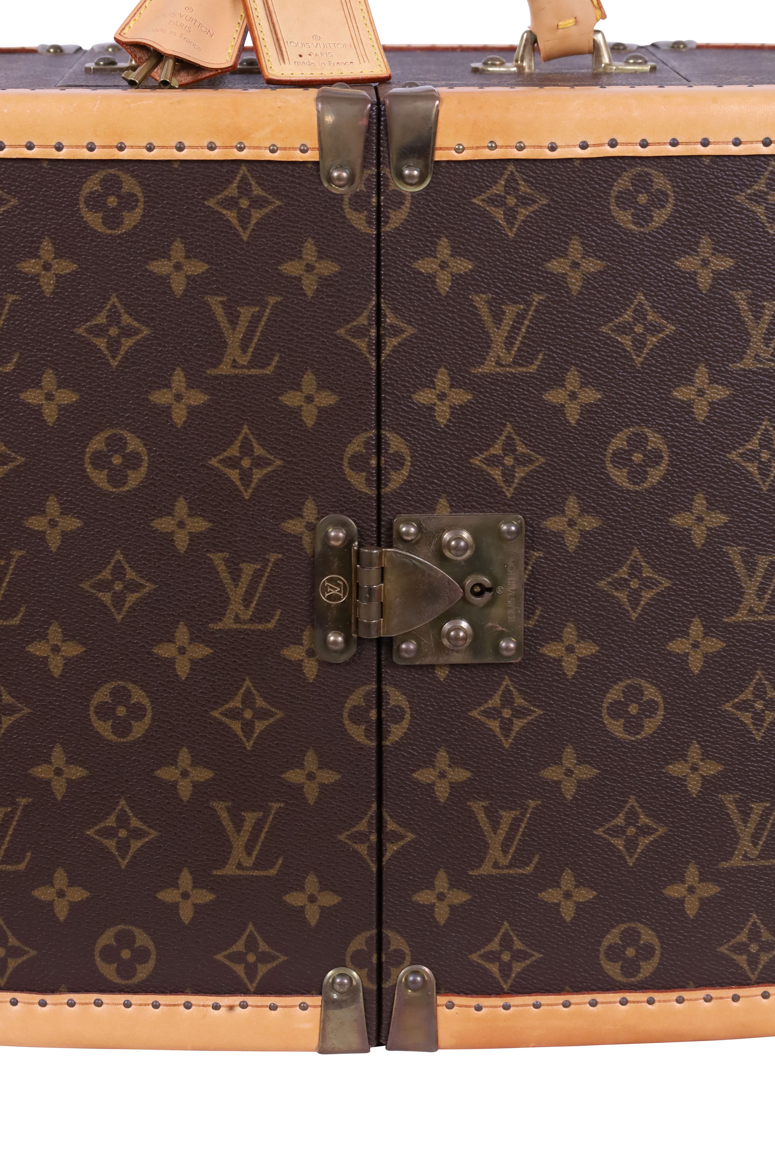 Louis Vuitton - Beauty case “By Sharon Stone” in tela monogram marrone