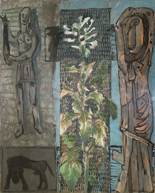 MARKUS LÜPERTZ - TOSKANISCHER SOMMER (ESTATE TOSCANA 1), 1991
