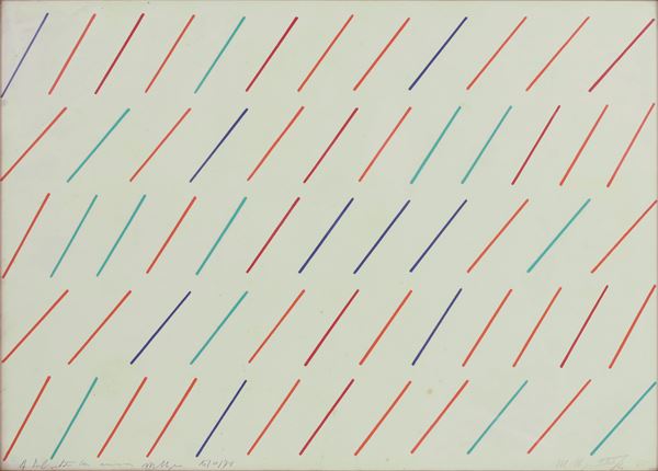 MARIO NIGRO - UNTITLED, 1975