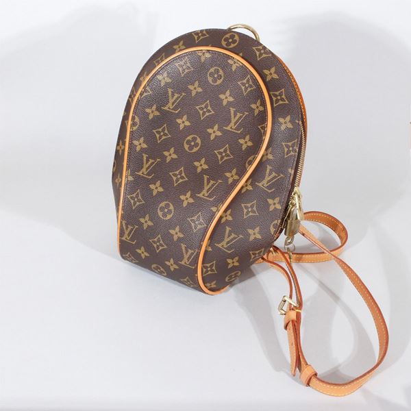 Louis Vuitton - LEATHER AND FABRIC BACKPACK  “Ellipse”, Louis Vuitton