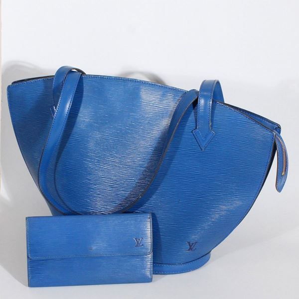 Louis Vuitton : BORSA “Saint Jacques” E PORTAFOGLIO, Louis Vuitton  - Asta Gioielli, Orologi e Oggettistica - Casa d'Aste International Art Sale