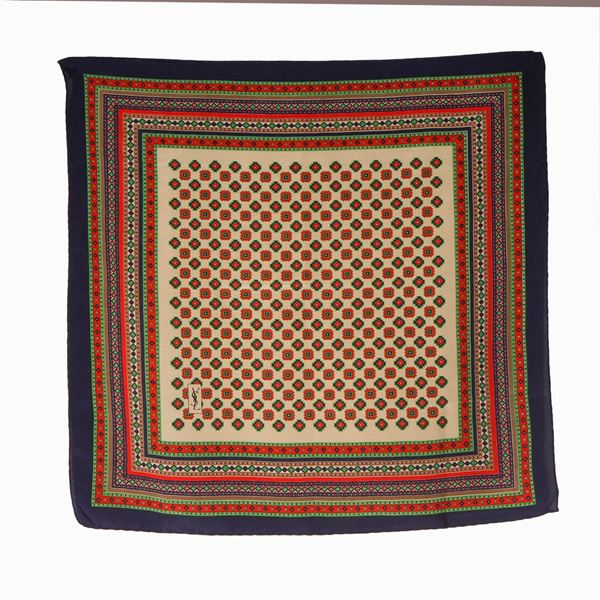 Yves Saint Laurent - SILK FOULARD, Yves Saint Laurent