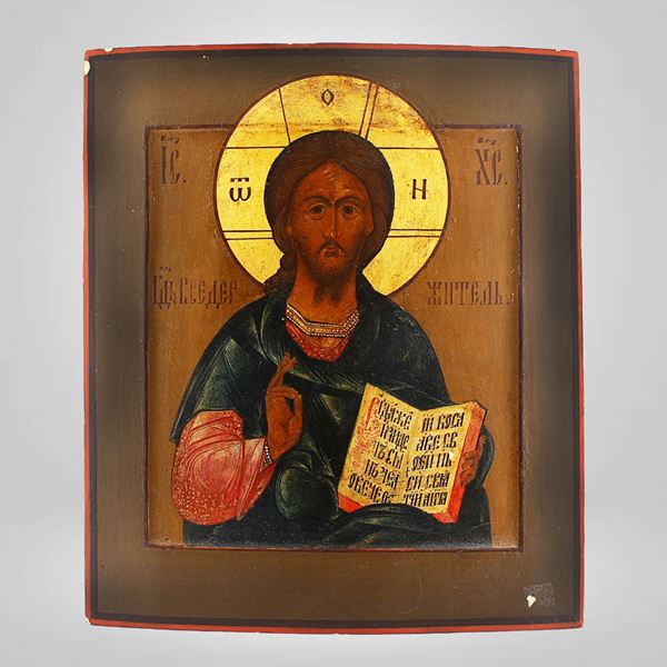 ICON WITH CHRIST PANTOCRATOR